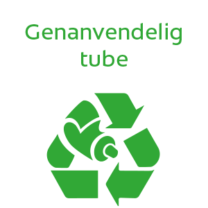 Genanvendelig tube
