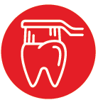 Tandbørstningen er ofte en af de første daglige rutiner, som forsømmes pga.: